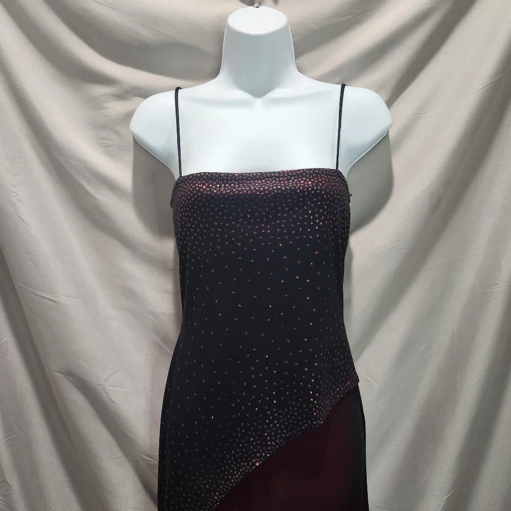 Roberta Vintage 90s Whimsygoth Long Formal Dress - Picture 4 of 9
